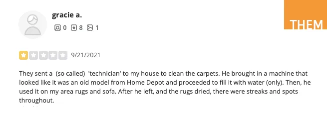 gracie carpet clean cheap scam Beware cheap carpet cleaning companies. They're not what they seem.