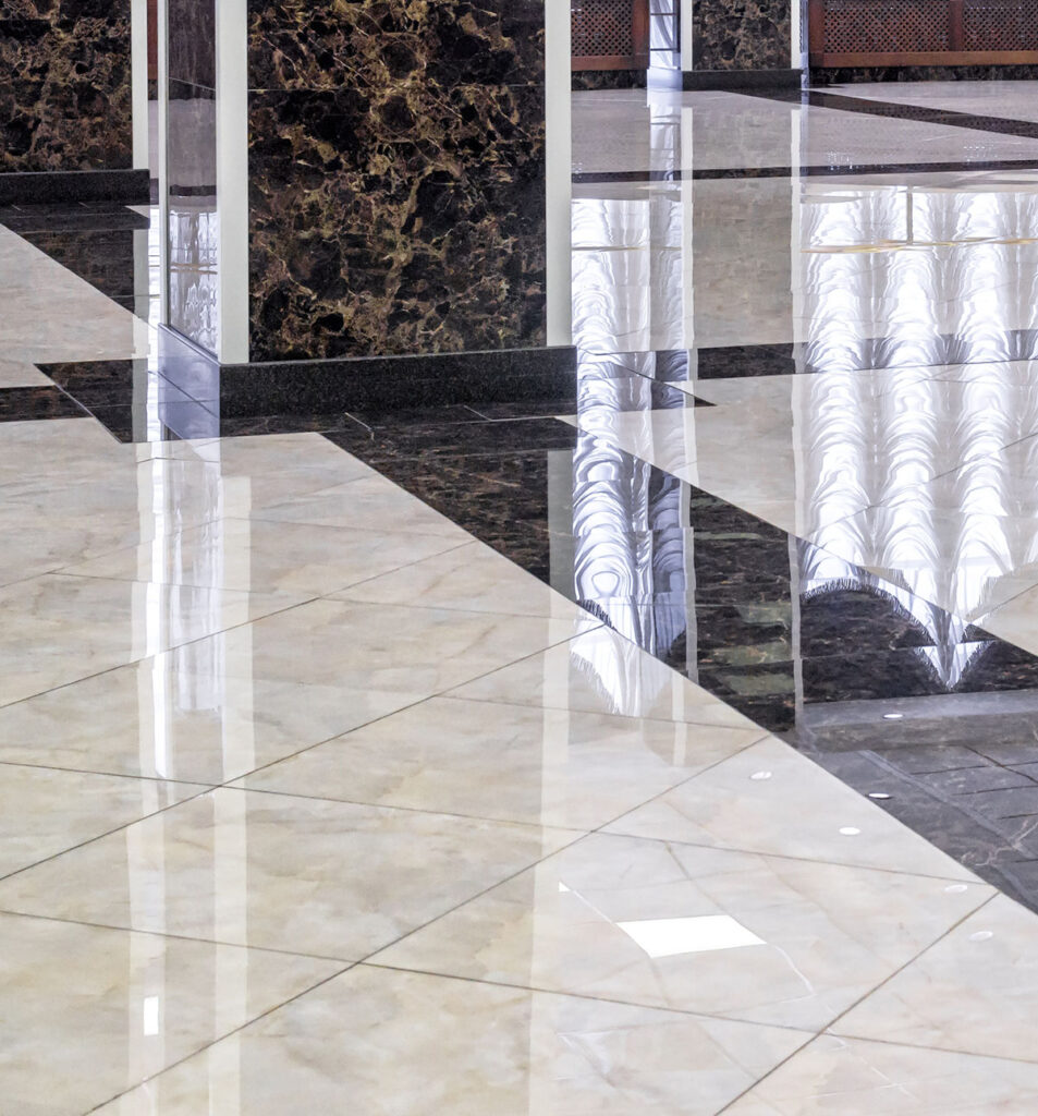 tile grout cleaner lobby office building long island